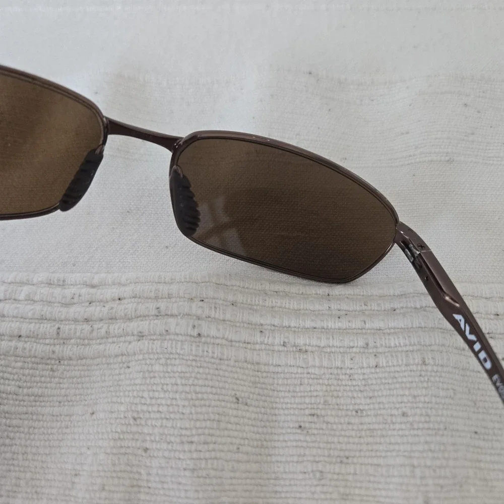 Nike Avid EV0569 203 Brown Wrap Sunglasses Frames 61-16 135 Designer Men Women